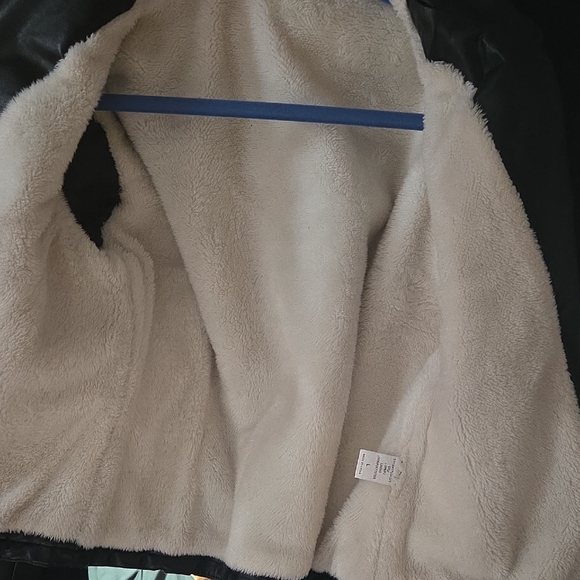 Fashion Nova Black Leather Biker Jacket - Picture 4 of 12